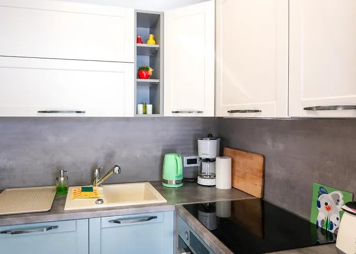 Above Promenade W Terrace & Parking Apartment Rabac